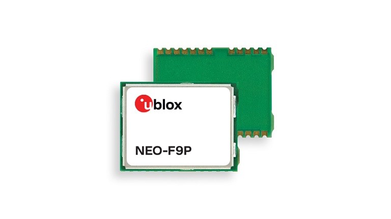 u-blox NEO-F9P - high precision GNSS module