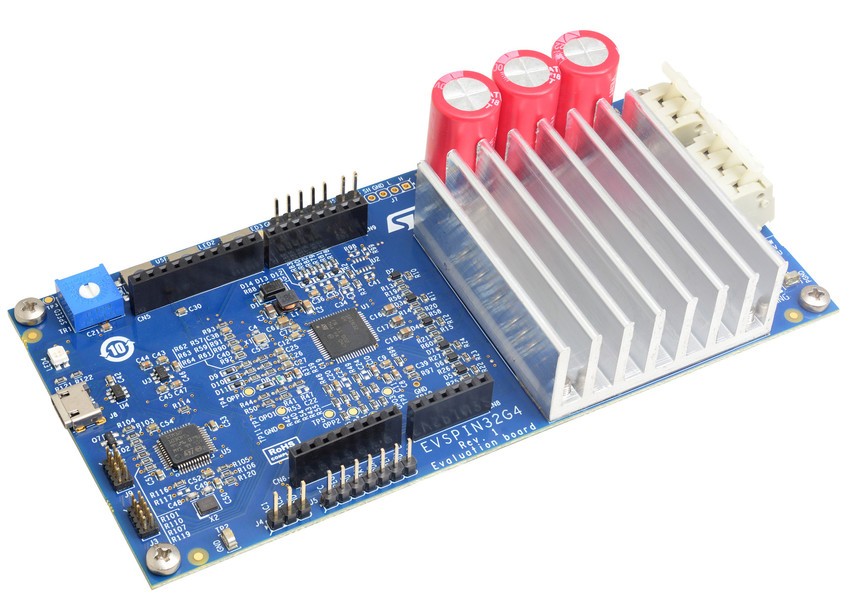 STSPIN32G4 High Performance 3-Phase Motor Controller with Embedded STM32G4 MCU