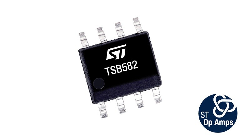 STMicroelectronics TSB582 BiCMOS Dual Operational Amplifier