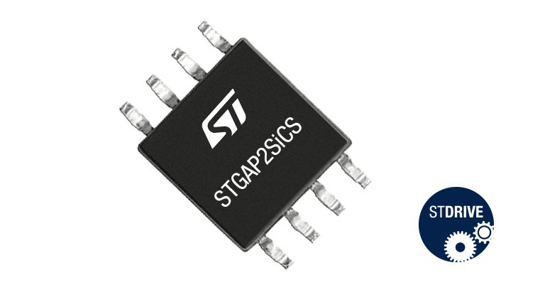 STGAP2SICS Isolated 4A Single Gate Driver for SiC MOSFETs