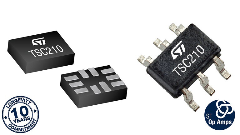 TSC210 Low/High Side Bidirectional Zero-Drift Current Sense Amplifier