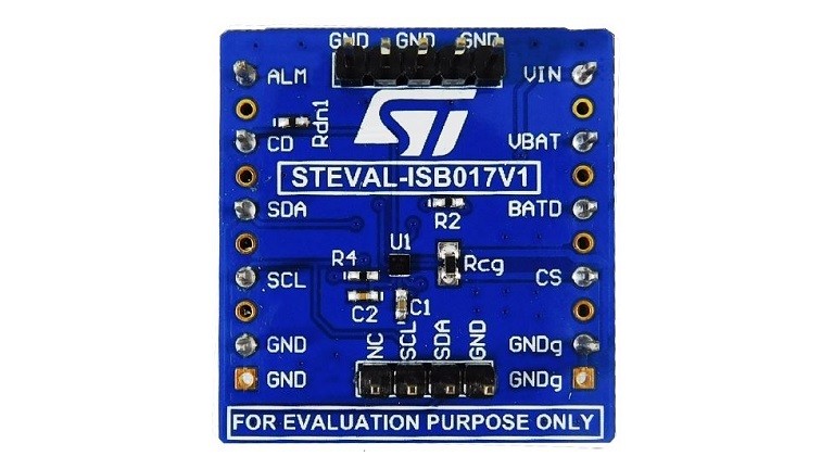 STC3117 Gas Gauge IC with Battery Charger Control