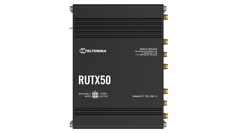 Teltonika RUTX50 5G Multi-Network Industrial Router
