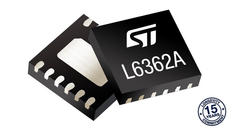 STMicroelectronics L6362A IO-Link Communication Transceiver Device IC
