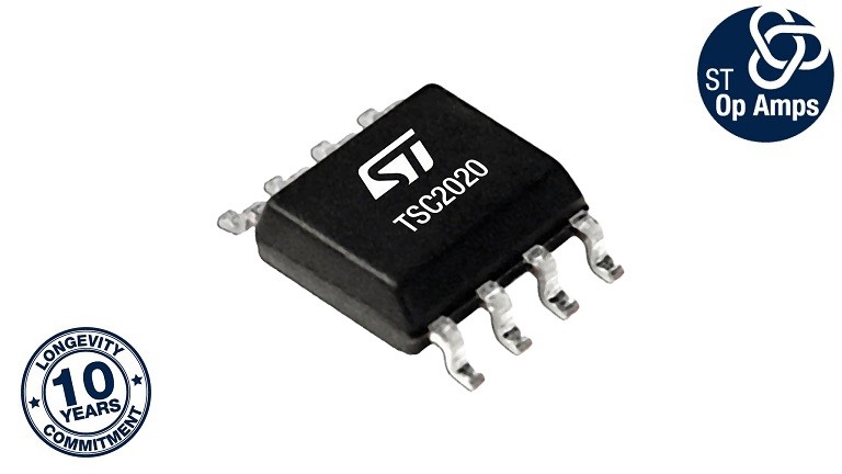 STMicroelectronics TSC2020 & TSC2021 Precision Bidirectional Current Sense Amplifiers
