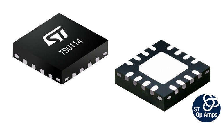 STMicroelectronics TSU114 Nanopower High Accuracy Operational Amplifier