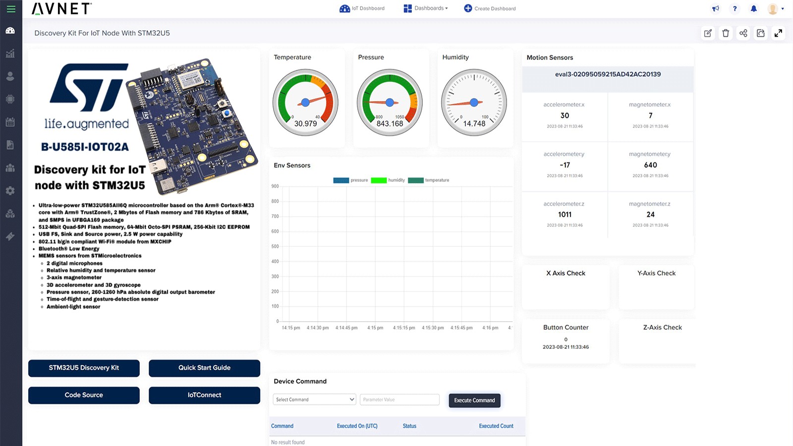 STM32U5 Ultra-Low Power Arm Cortex-M33 Microcontroller