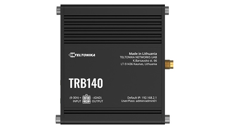 Teltonika TRB140 Industrial Rugged LTE Gateway