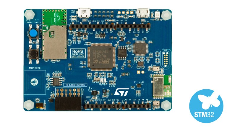 STM32L4+ Discovery kit IoT node, low-power wireless, BLE, NFC, WiFi