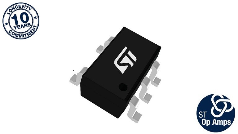 STMicroelectronics TSV771IY High Bandwidth Op Amp