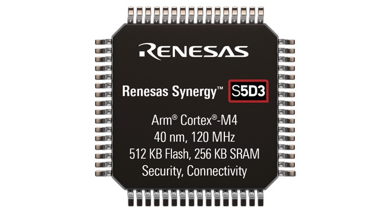 Renesas Synergy S5D3 Microcontroller Group