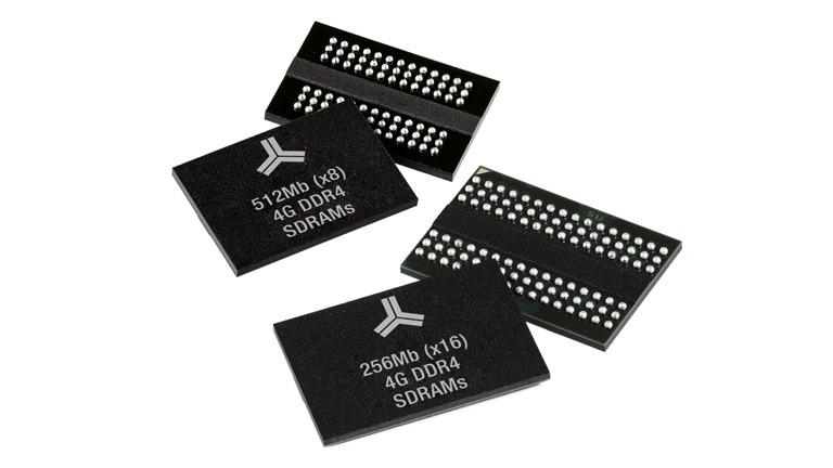 Alliance Memory AS4C256M16D4 and AS4C512M8D4 DDR4 SDRAMs